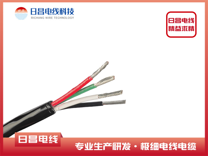 4芯铁氟龙+TPU护套线复合电线电缆