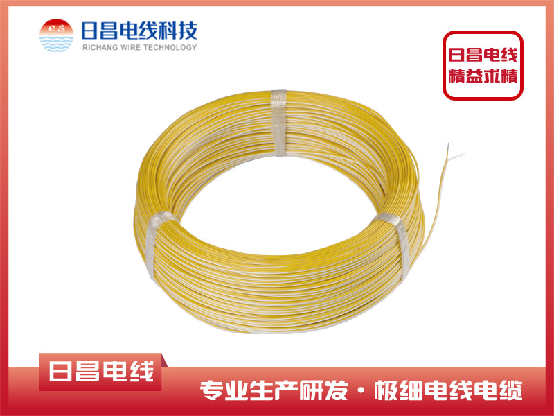 AF-200 2芯镀银铁氟龙扁型电线复合电线电缆